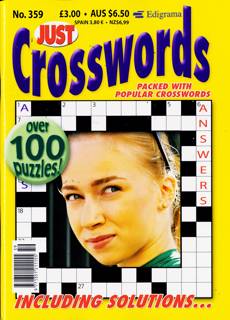Just Crosswords Magazine Issue NO 359