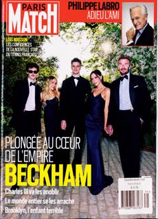 Paris Match Magazine Issue NO 3971