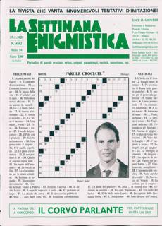 La Settimana Enigmistica Magazine Issue NO 4862