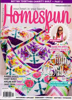 Homespun Magazine Issue FEB/MAR25