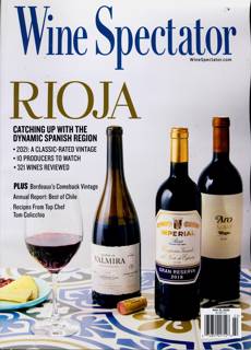 Wine Spectator Magazine Issue MAY 25
