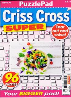 Puzzlelife Criss Cross Super Magazine Issue NO 92