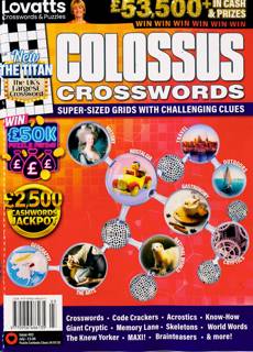 Lovatts Colossus Crossword Magazine Issue NO 403