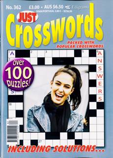 Just Crosswords Magazine Issue NO 362