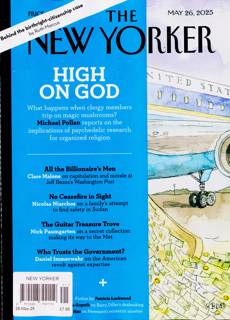 New Yorker Magazine Issue 26/05/2025