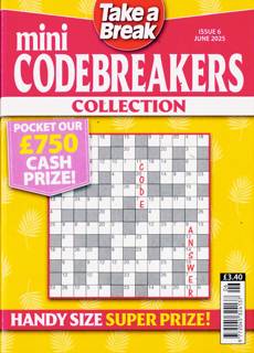 Tab Mini Codebreakers Coll Magazine Issue NO 6