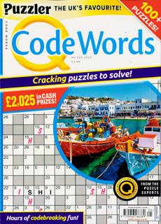 Puzzler Q Code Words Magazine Issue NO 525