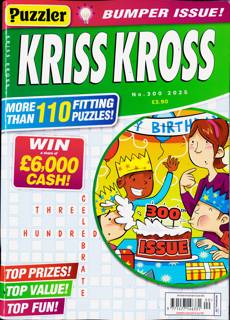 Puzzler Kriss Kross Magazine Issue NO 300