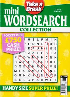 Tab Mini Wordsearch Coll Magazine Issue NO 6
