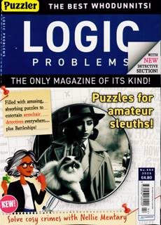 Puzzler Logic Problems Magazine Issue NO 494