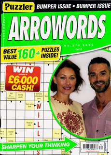 Puzzler Arrowords Magazine Issue NO 274