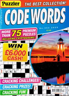 Puzzler Codewords Magazine Issue NO 353