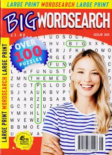Big Wordsearch Magazine Issue NO 305