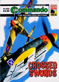 Commando Silver Collection Magazine Issue NO 5858