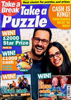 Take A Break Take A Puzzle Magazine Issue NO 6