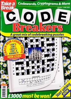 Take A Break Codebreakers Magazine Issue NO 6