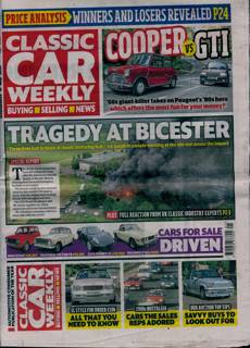 Classic Car Weekly Magazine Issue 21/05/2025