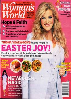 Womans World Magazine Issue 21 APR 25