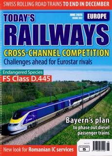 Todays Railways Europe Magazine Issue JUN 25