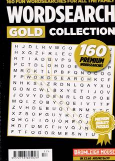 Wordsearch Gold Collection Magazine Issue NO 17