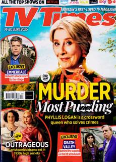 Tv Times England Magazine Issue 14/06/2025
