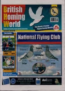 British Homing World Magazine Issue NO 7788