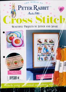 Peter Rabbit Cross Stitch Magazine Issue PART64