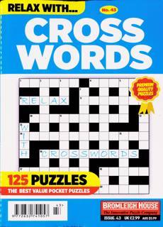 Relax With Crosswords Magazine Issue NO 43