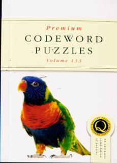 Premium Codeword Puzzles Magazine Issue NO 133