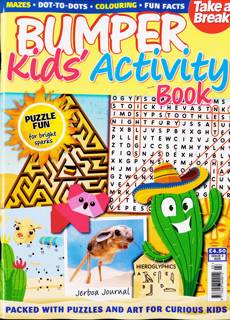Tab Kids Activity Book Magazine Issue NO 3