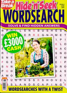 Take A Break Hide & Seek  Magazine Issue NO 6