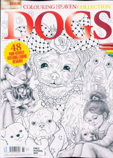 Colouring Heaven Collection Magazine Issue DOGS