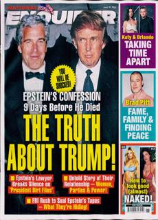 National Enquirer Magazine Issue 30/06/2025