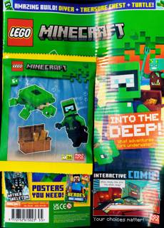Lego Minecraft Magazine Issue NO 35