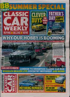 Classic Car Weekly Magazine Issue 04/06/2025