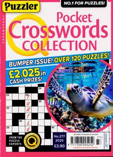 Puzzler Q Pock Crosswords Magazine Issue NO 277