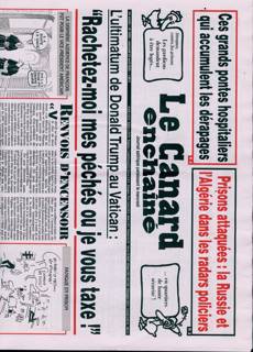 Le Canard Enchaine Magazine Issue NO5450