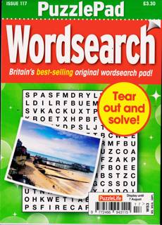 Puzzlelife Ppad Wordsearch Magazine Issue NO 117