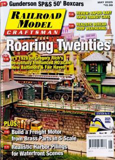 Railroad Model Craftsman Magazine Issue MAY 25