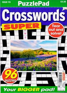 Puzzlelife Crossword Super Magazine Issue NO 93