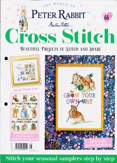 Peter Rabbit Cross Stitch Magazine Issue PART66
