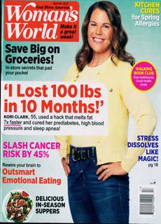 Womans World Magazine Issue 28 APR 25
