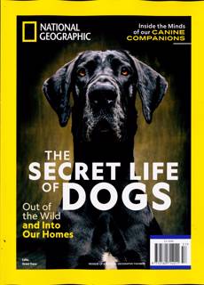 National Geographic Coll Edit Magazine Issue SECRETDOGS