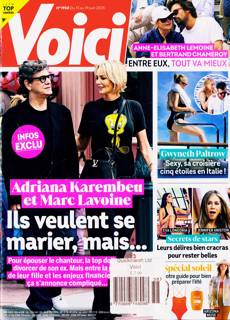 Voici French Magazine Issue NO 1958