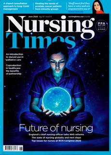 Nursing Times Magazine Issue JUN 25