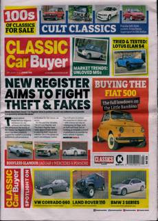 Classic Car Buyer Magazine Issue 11/06/2025