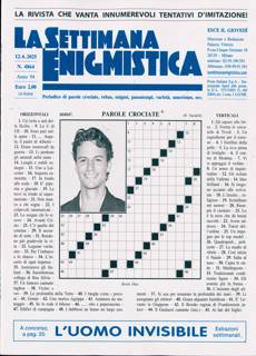 La Settimana Enigmistica Magazine Issue NO 4864