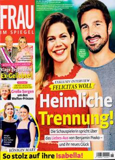 Frau Im Spiegel Weekly Magazine Issue NO18