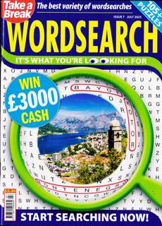 Take A Break Wordsearch Magazine Issue NO 7