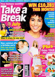 Take A Break Monthly Magazine Issue JUL 25
